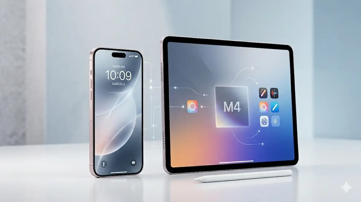 iPhone 17e y el iPad Air M4 con chip M4 y mejoras en inteligencia artificial