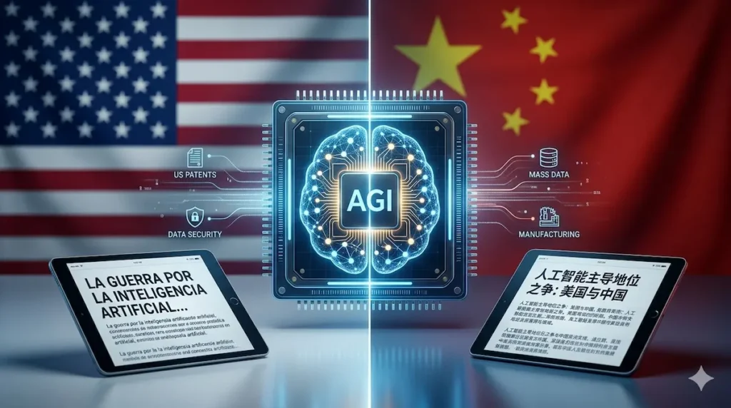 La carrera por la inteligencia artificial entre Estados Unidos y China
