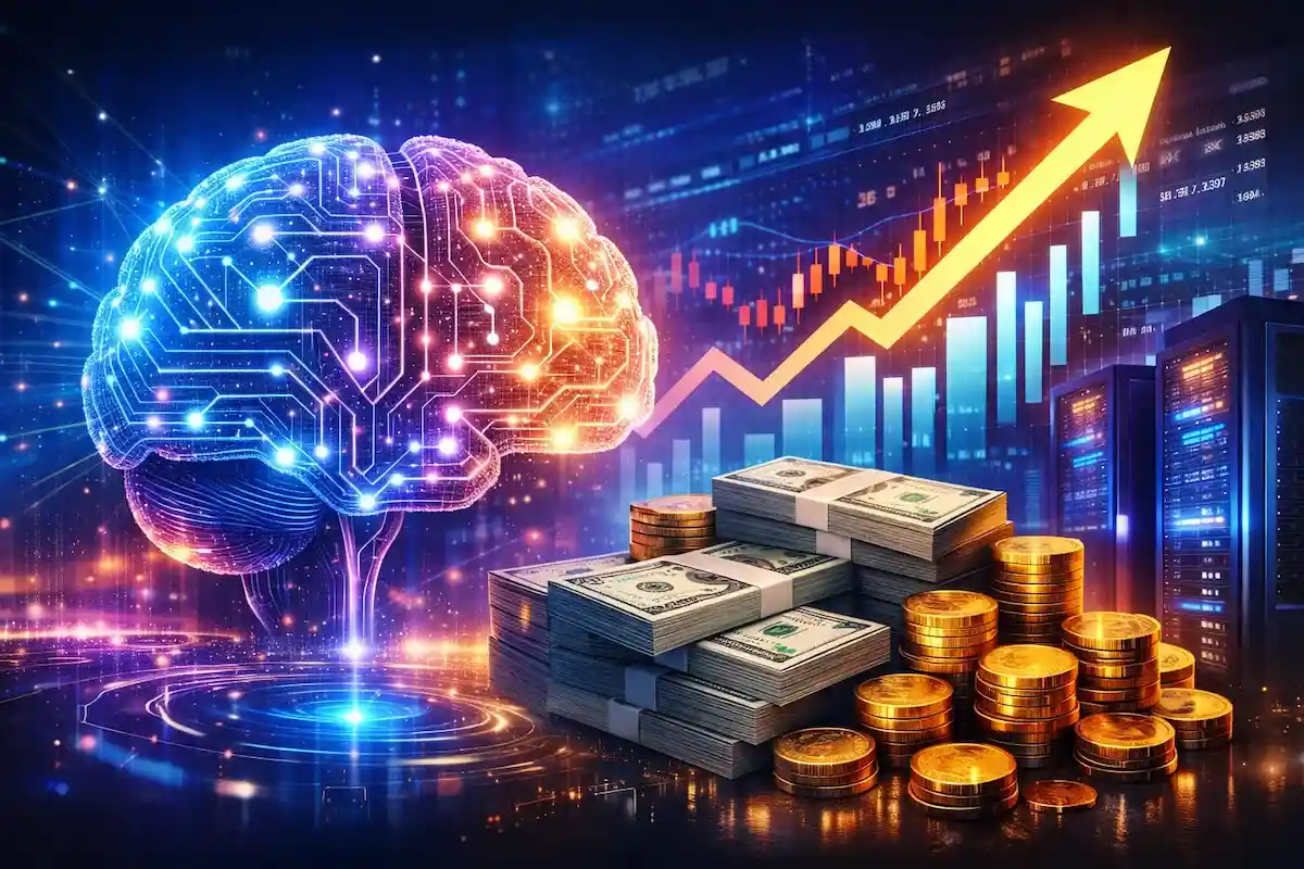 La fiebre de la inteligencia artificial, inversiones multimillonarias en startups de inteligencia artificial y crecimiento del mercado tecnológico